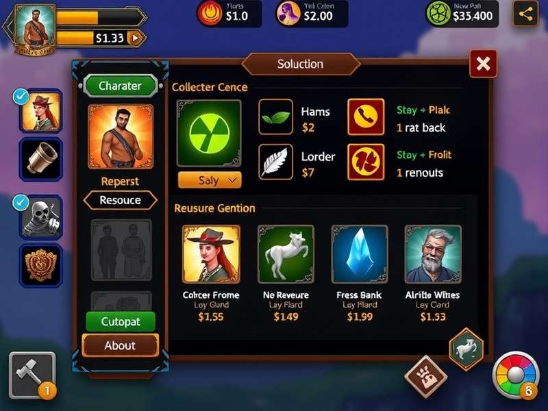 Yogi Titan gameplay screenshot showing character selection